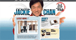 Desktop Screenshot of jackiechan.com