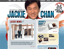 Tablet Screenshot of jackiechan.com